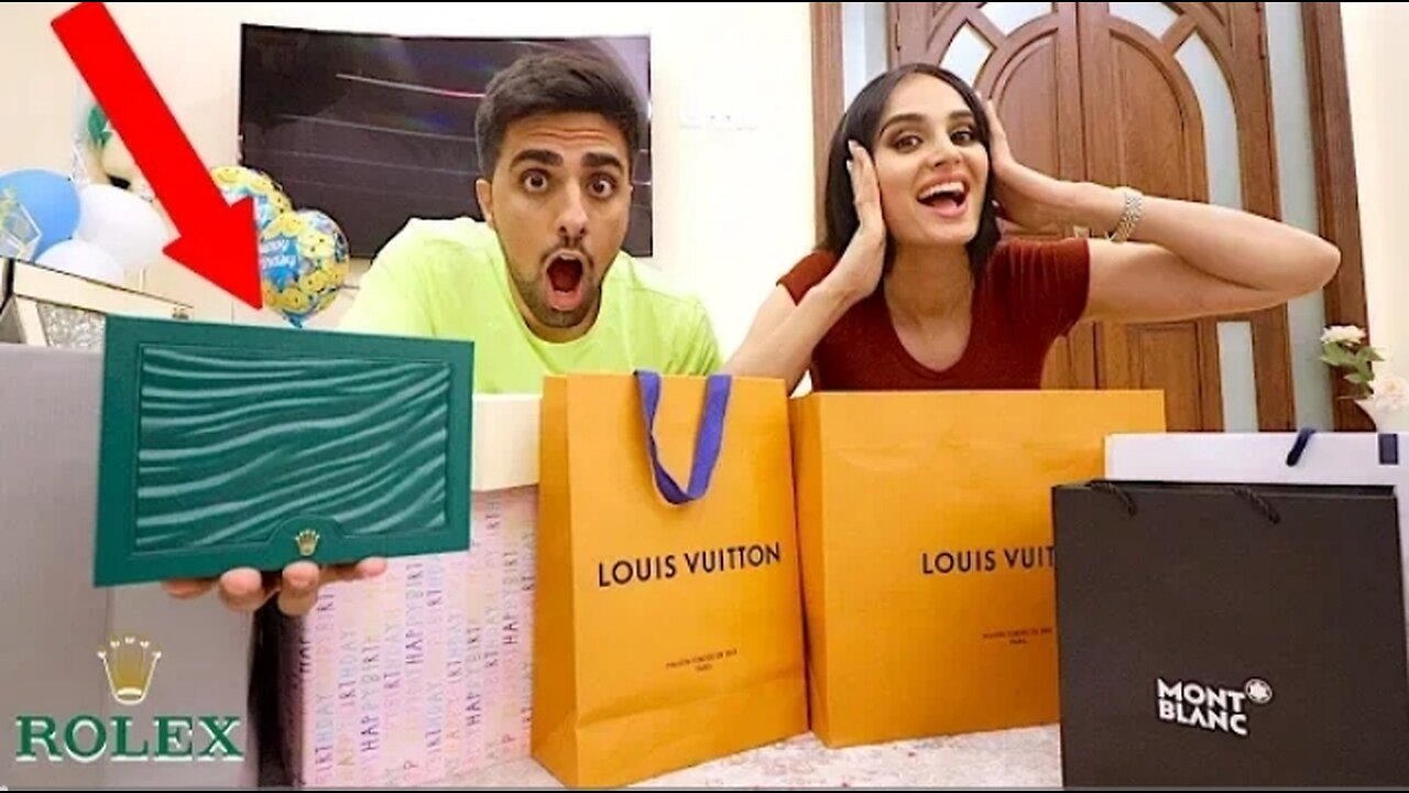OPENING MY $70,000 BIRTHDAY GIFTS