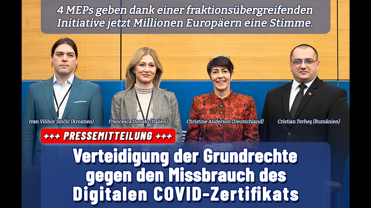 Pressemitteilung: Verteidigung der Grundrechte gegen den Missbrauch des Digitalen COVID-Zertifikats