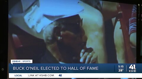 Buck O'Neil elected to Hall of Fame