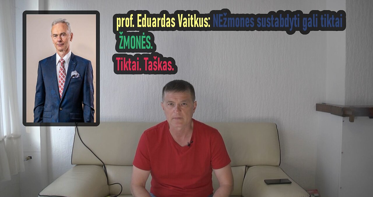 Palaikykime gerb. profesorių Eduardą Vaitkų