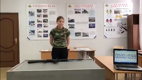 Basic Military Training For Russian School Children - Weapons