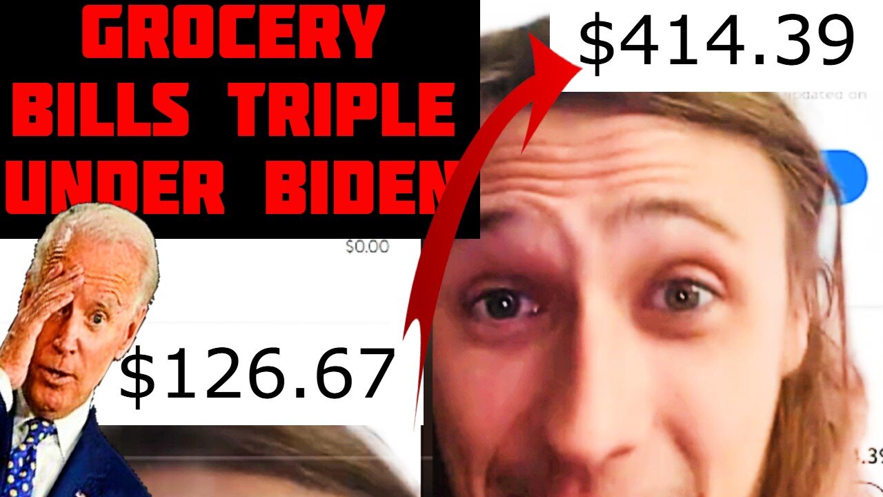 Grocery bills triple under Biden. CNN lies during debate about how much groceries have gone up.