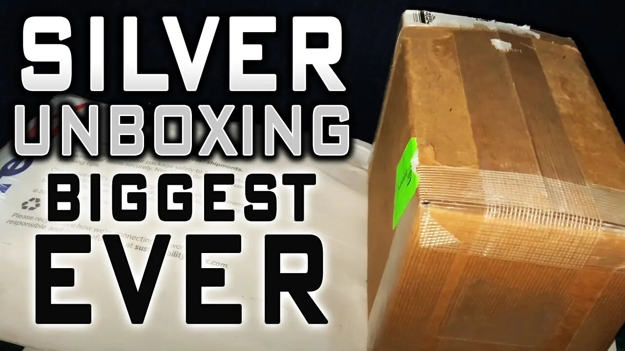 My BIGGEST Silver Unboxing EVER!