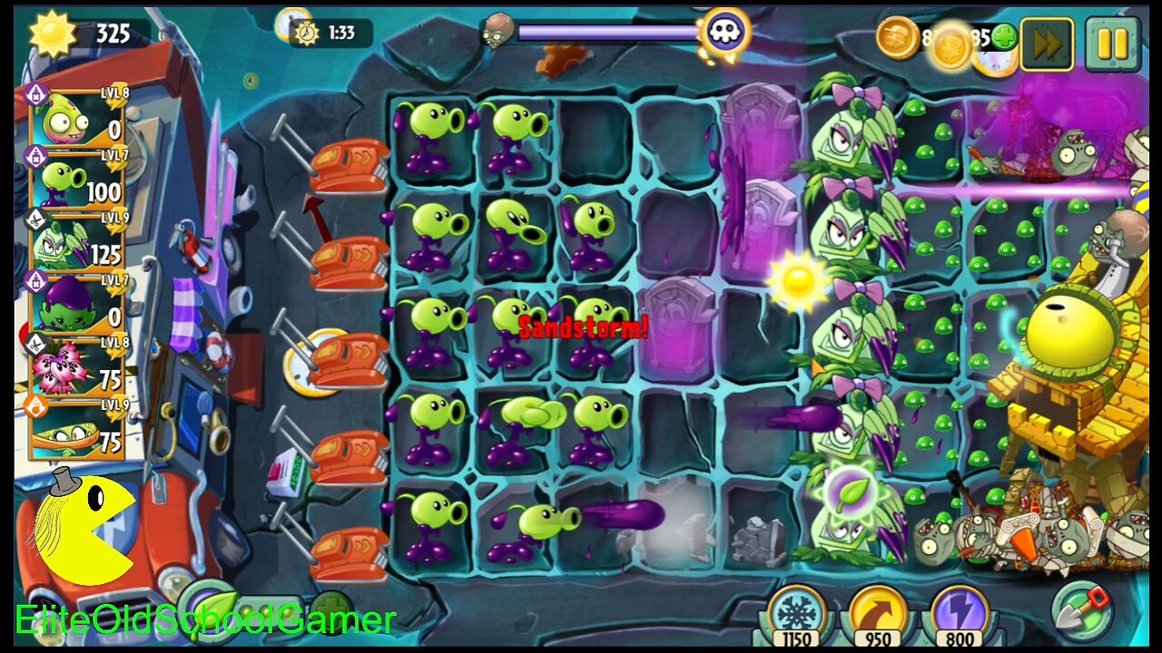 Plants vs Zombies 2 - Penny's Pursuit - Zomboss - Seedium Plant Showcase - Imp Pear - July 2023