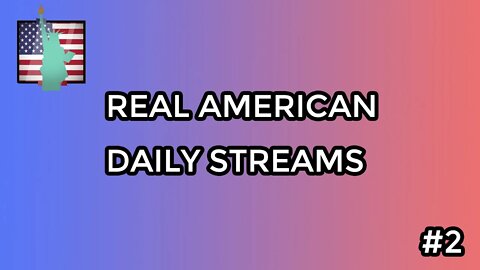 Real American Daily Streams #2 - FDA Rejects Pfizer, NC Judge Makes Absurd Ruiling and MORE!