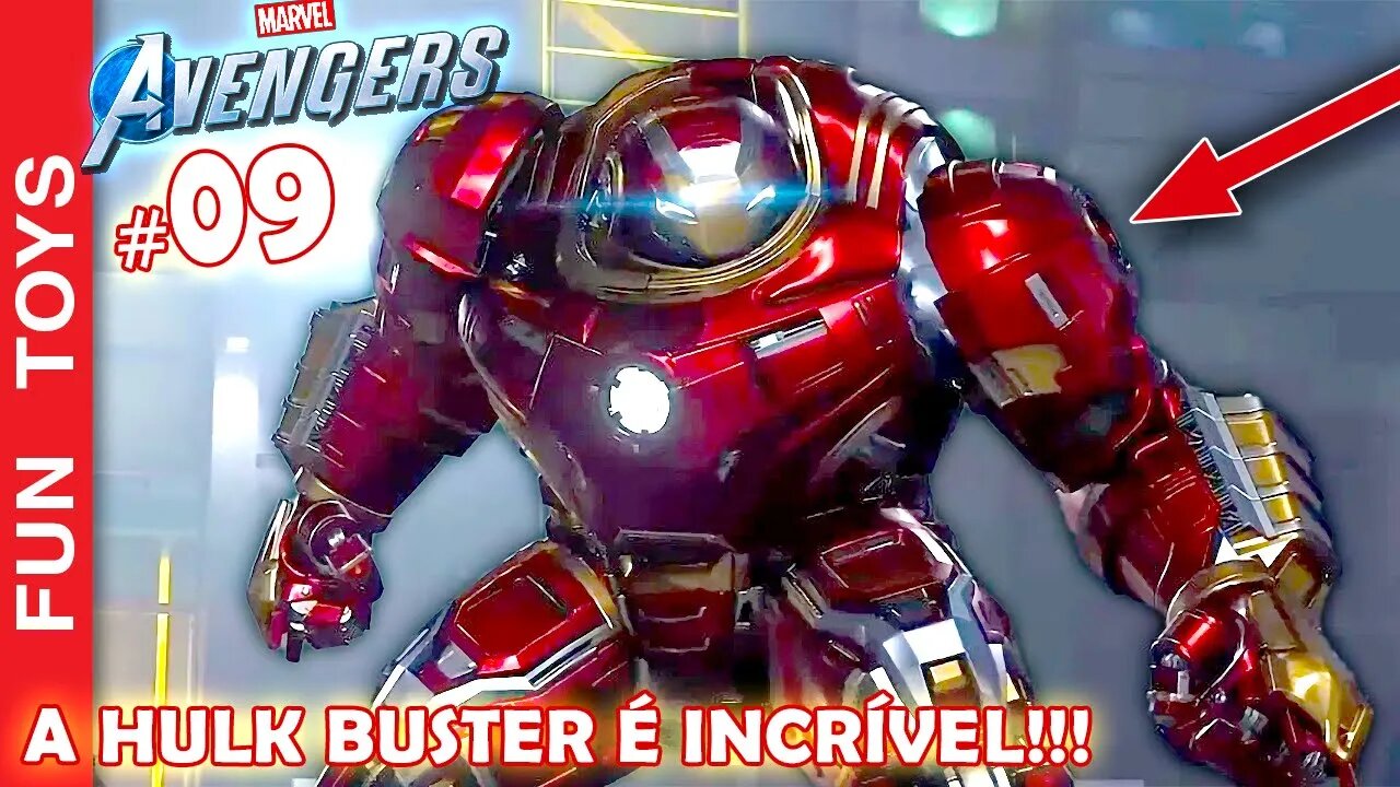 Marvel's Avengers #09 - A HULK BUSTER É INCRIVELMENTE PODEROSA neste jogo! MUITO IRADA! 💥