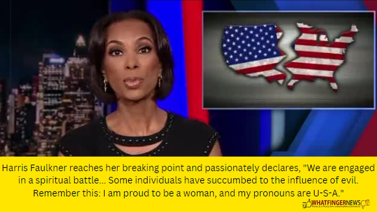 Harris Faulkner reaches her breaking point and passionately declares