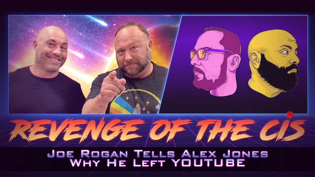 Joe Rogan Tells Alex Jones Why He Left YOUTUBE