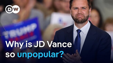 JD Vance: The most unpopular vice president in decades? | DW News| CN ✅