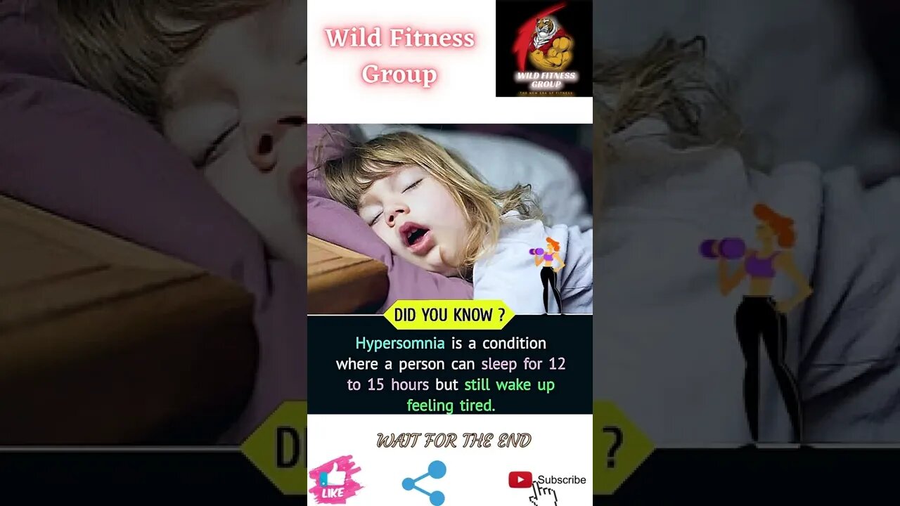 🔥Hypersomnia🔥#shorts🔥#wildfitnessgroup🔥27 June 2022🔥