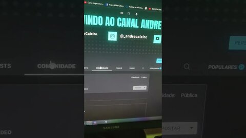 Pessoal o canal não vai acabar respirem fundo e paciência (Obrigado) #shorts #foryou #explore