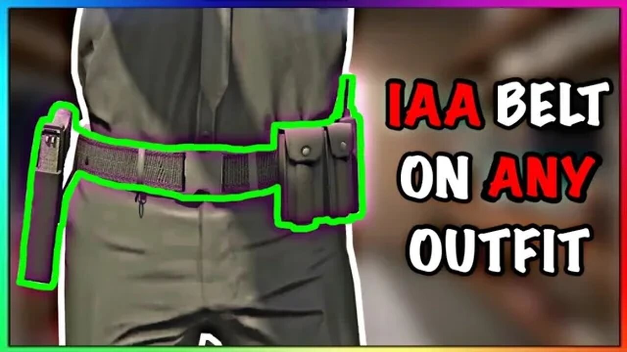 How To Get The IAA Belt After Patch 1.67 (GTA Online)