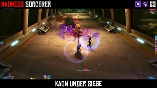 SWTOR Master Playthrough of Kaon Under Siege with Madness Sorcerer [Twitch Highlight]