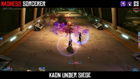 SWTOR Master Playthrough of Kaon Under Siege with Madness Sorcerer [Twitch Highlight]