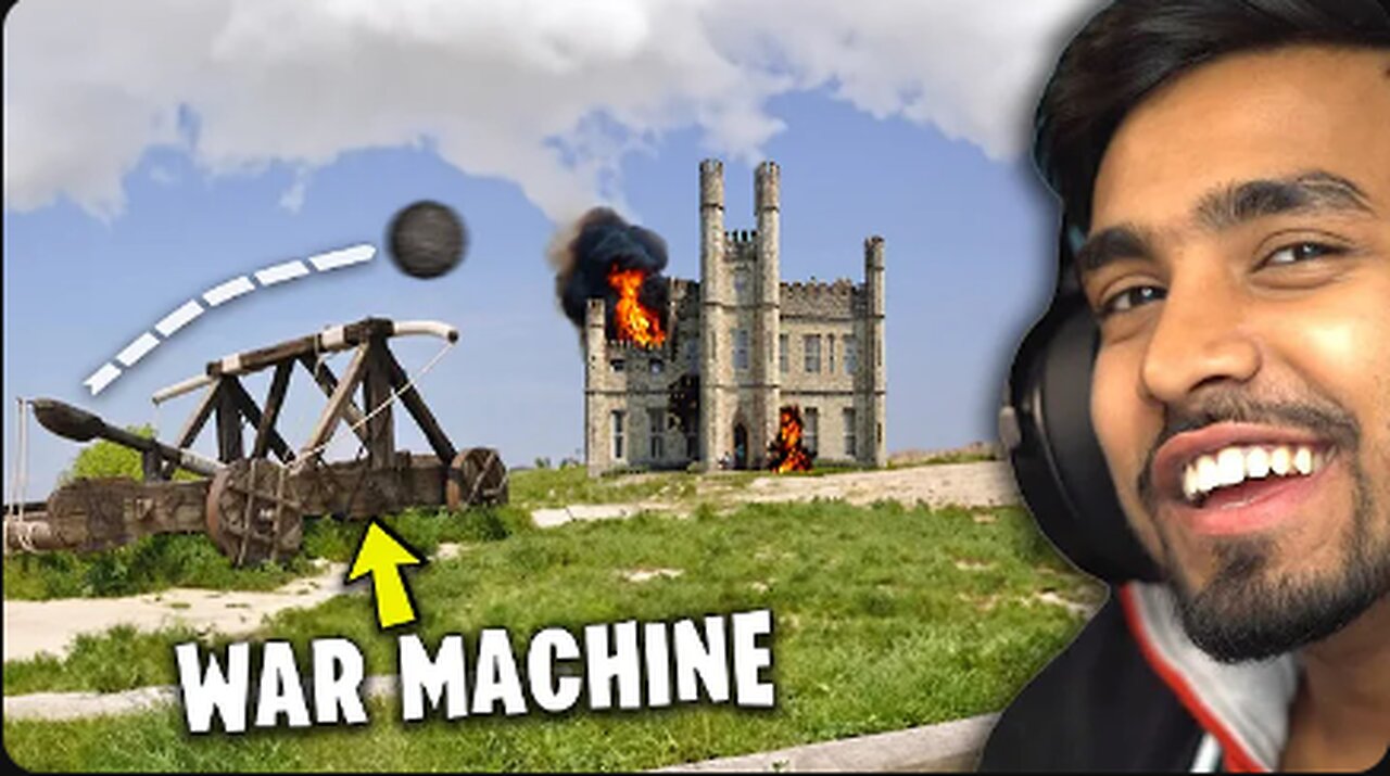 BUILDING WAR MACHINES TO DESTROY CASTLES