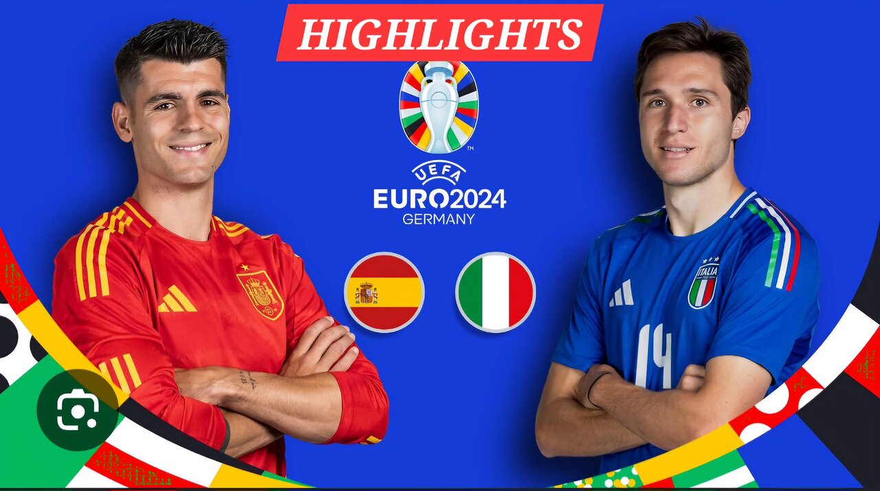 Highlights - Italy 🇮🇹 Vs Spain 🇪🇸 Football Match