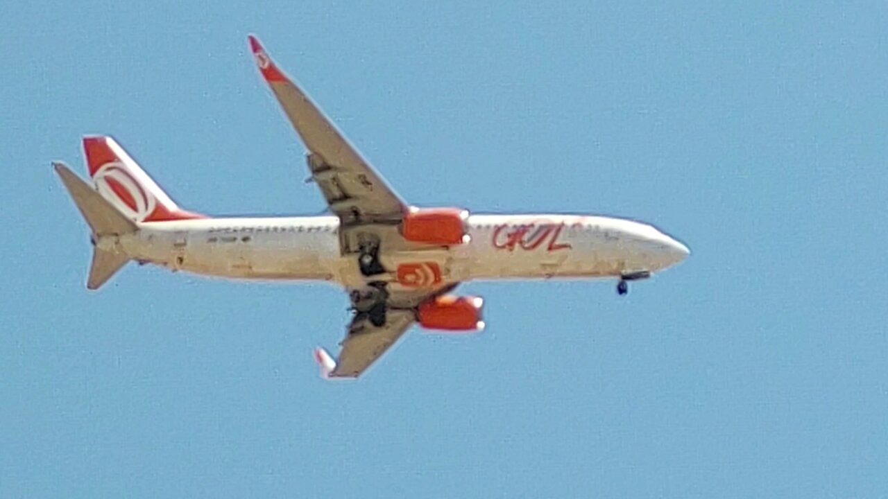 Boeing 737-800 PR-GXW coming from São Paulo(Congonhas) to Fortaleza