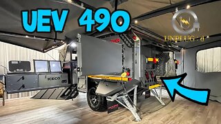 Conqueror UEV 490 Overland Trailer