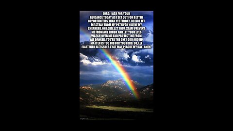 Have a great day. Today's prayer, Bible verse & biblical truths. #prayer #bibleverse #biblicaltruth