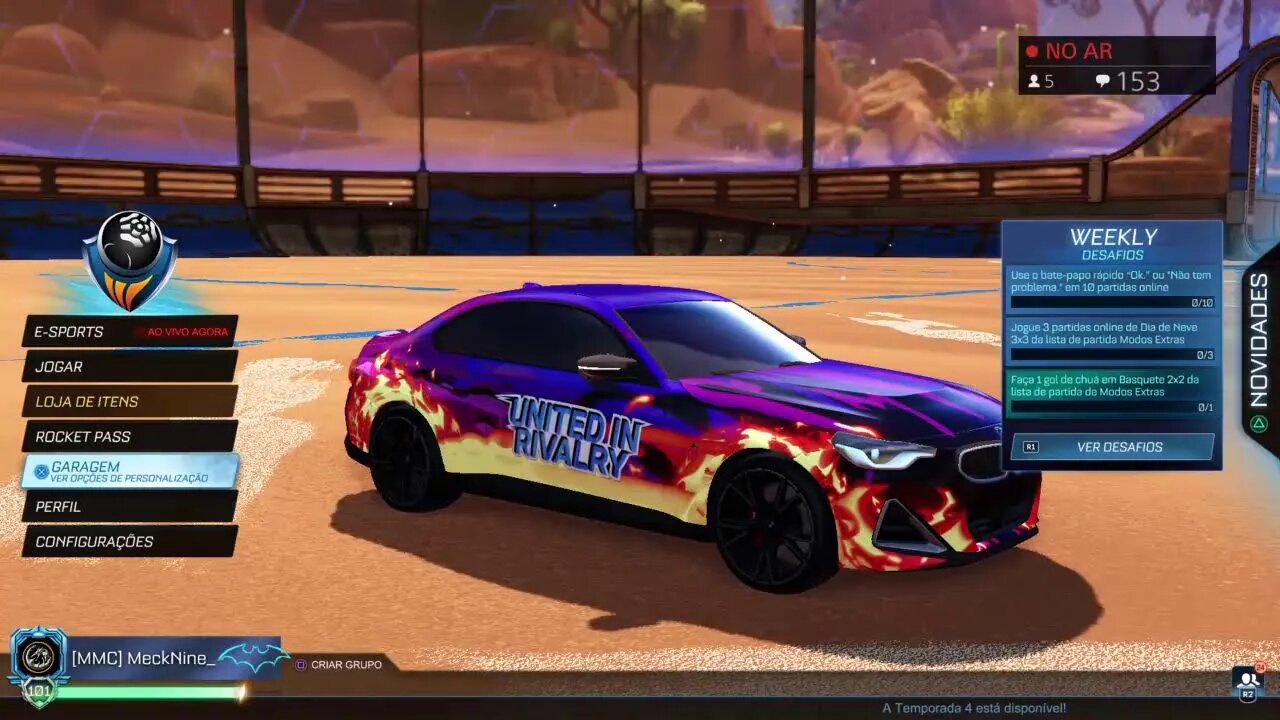 ROCKET LEAGUE - Mas de BMW por que o Pai ta BURGUÊS