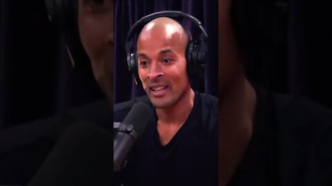 Joe doesn’t realize how serious David is🤣😶 #podcast #joerogan #davidgoggins #shorts