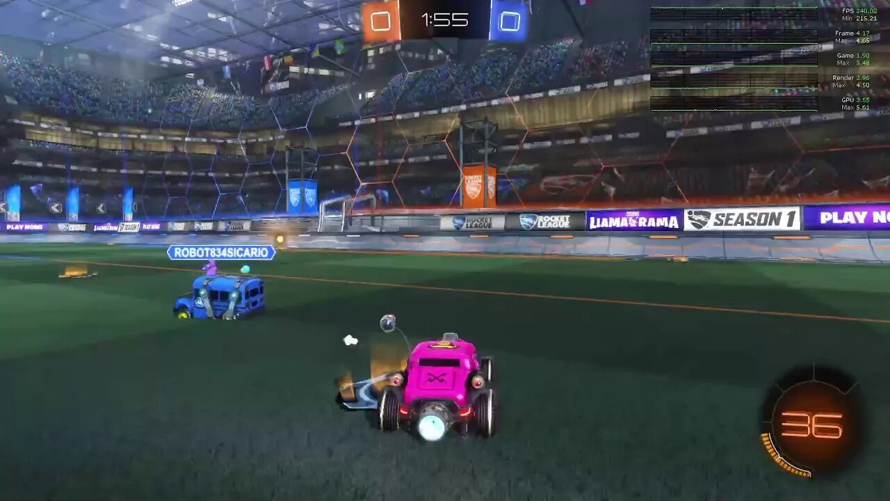 Fringe Wizard Playing Rocket League