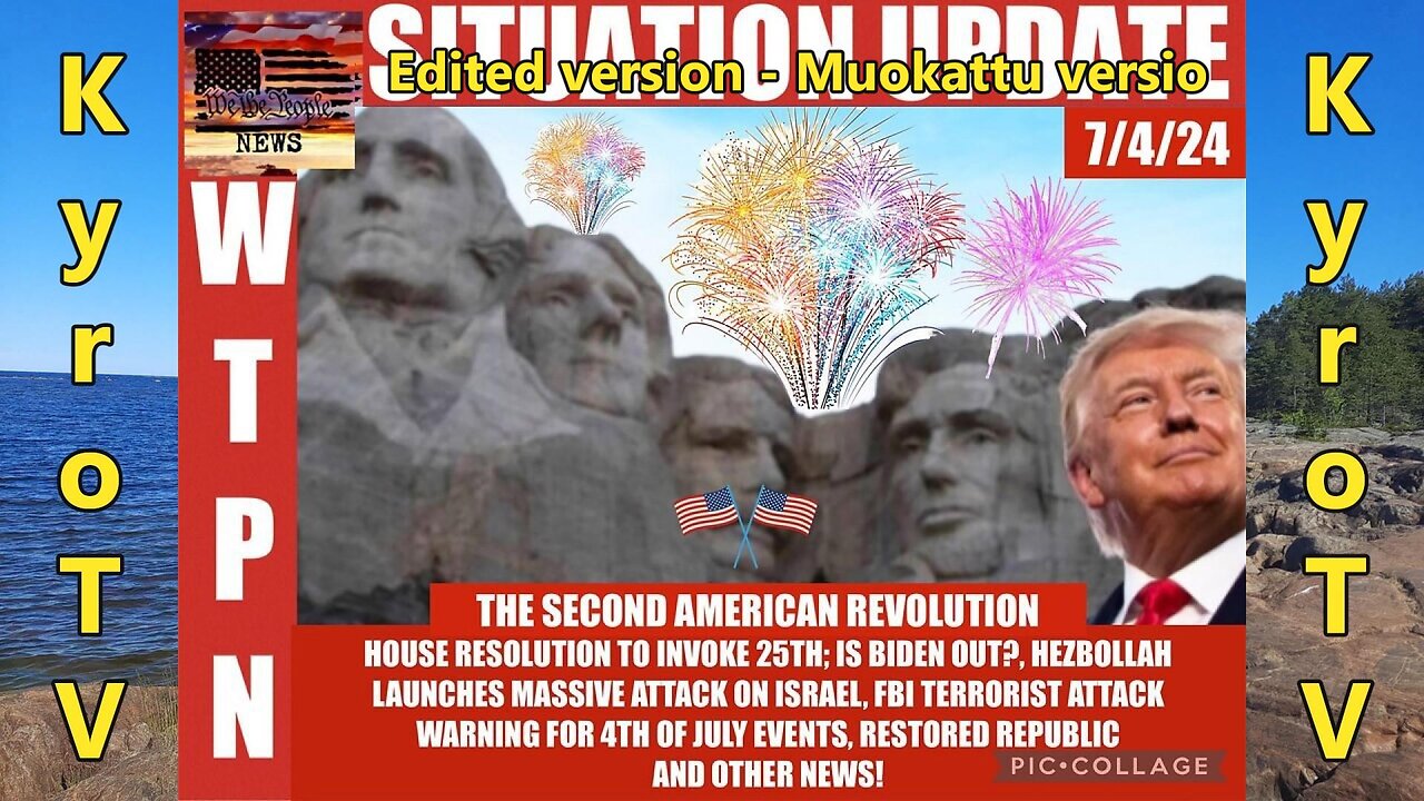 Situation Update - July 4, 2024 (edited version) (Swedish subtitles)