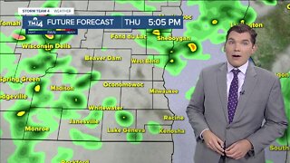 Chilly Thursday with more showers in the afternoon