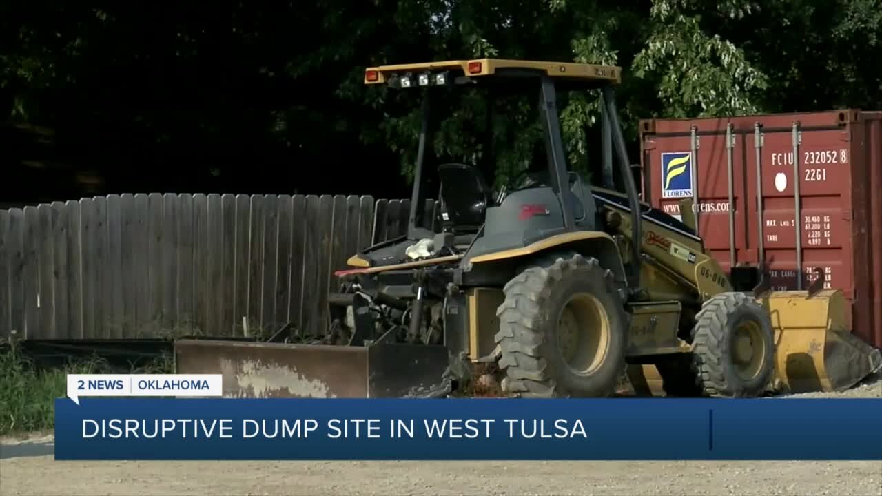 Disruptive Dump Site in West Tulsa