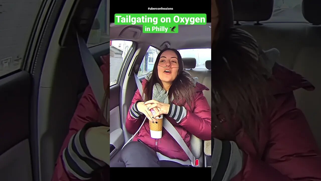 Tailgating on Oxygen in Philly #uberconfessions #gobirds