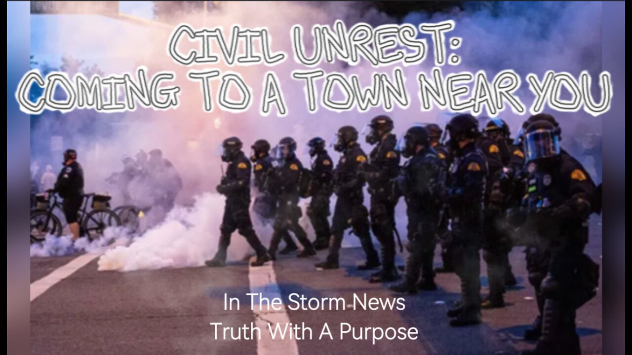 ITSN presents: 'Civil Unrest: Coming To A Town Near You.' 10.2