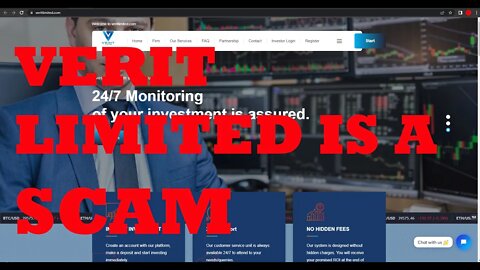 Verit Limited is a SCAM Investing Website!