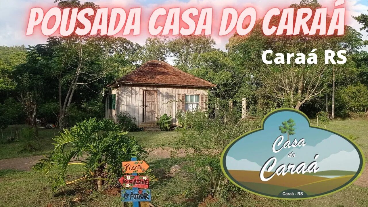 Pousada Casa do Caraá - Caraá - RS #pousada #turismorural #ferias