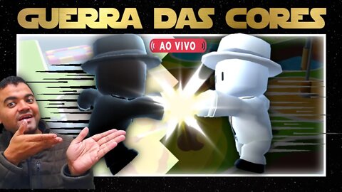 #STUMBLEGUYS GUERRA DAS CORES PRETO VS BRANCO !!