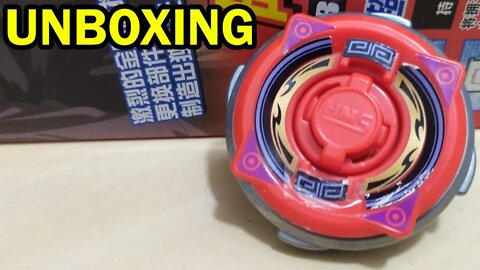 Abrindo SH-02 ADVANCE ETERNER | Bakuten Shoot Beyblade HMS | Unboxing, Análise e Testes