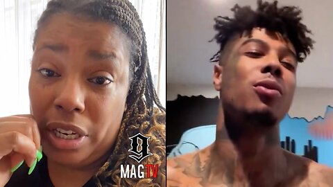 "Keep My Name Outcha Mouth" NLE Choppa's Mom Angeleta Claps Blueface For Talkin Greasy! 👏🏽