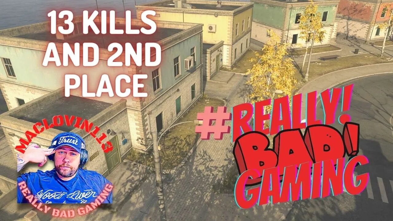 WARZONE REBIRTH 13 kills and a 2nd place