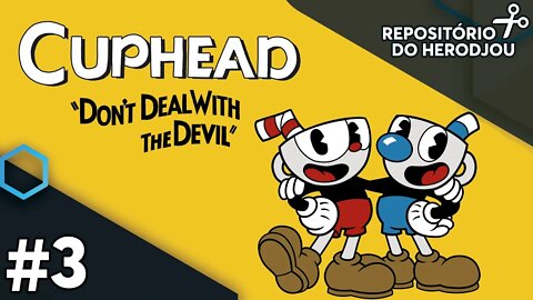 HeroDjou jogando Cuphead em Live #3