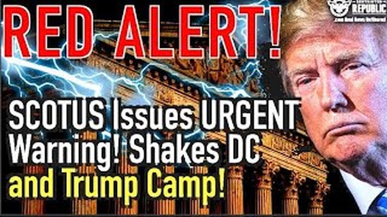 Supreme SHOCK!! SCOTUS Issues Urgent Warning! Shakes D.C. and Trumps Future!