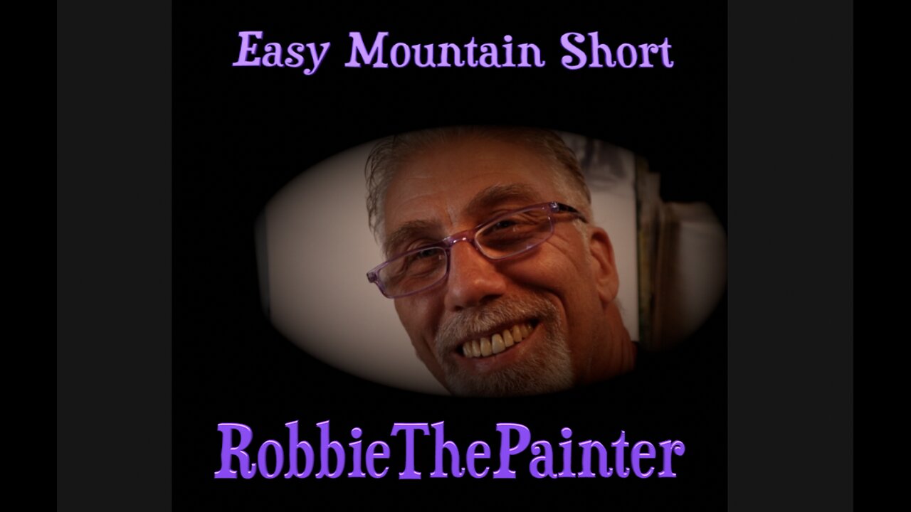 Easy Mountain Short | #oil painting | #fun | #art