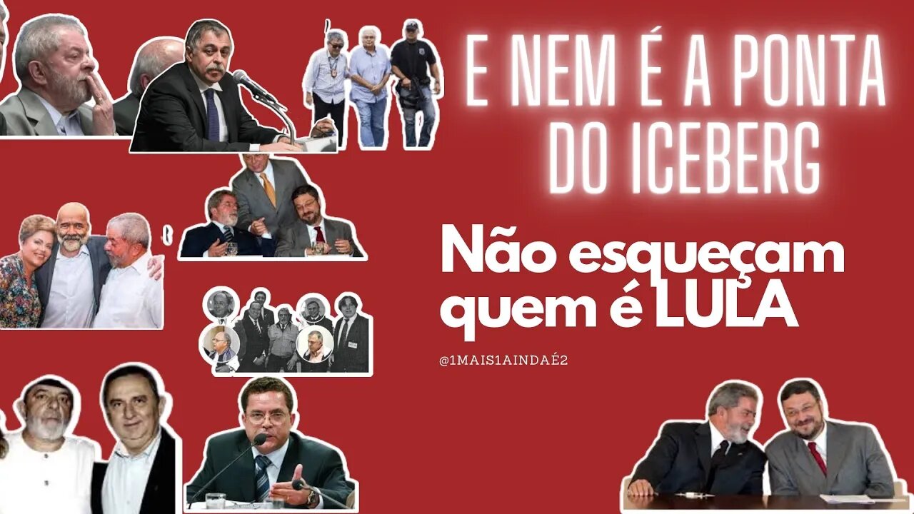 Delaçoes, relaçoes do Lula, provas e mais provas... é só a "ponta do iceberg" #corrupção