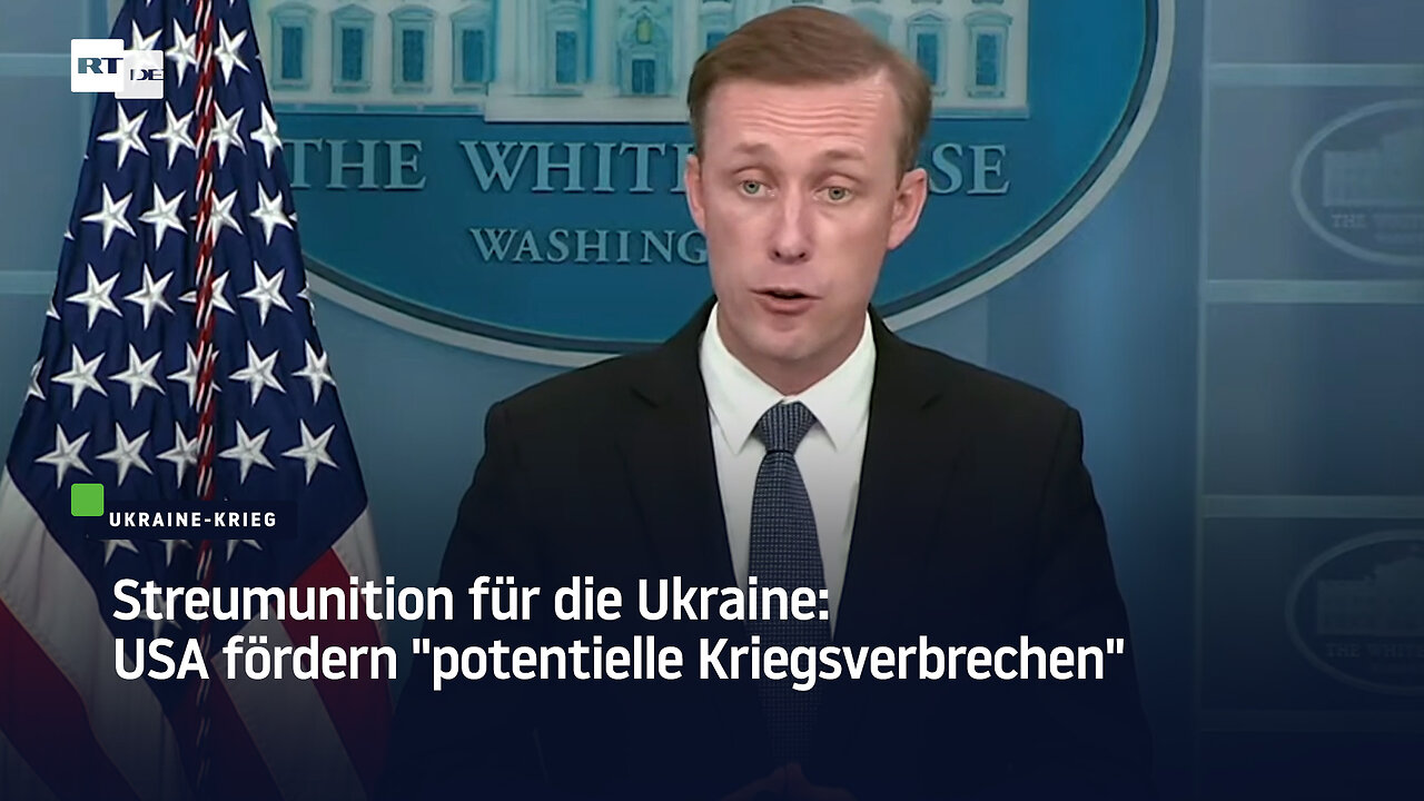 Streumunition für die Ukraine: USA fördern "potentielle Kriegsverbrechen"