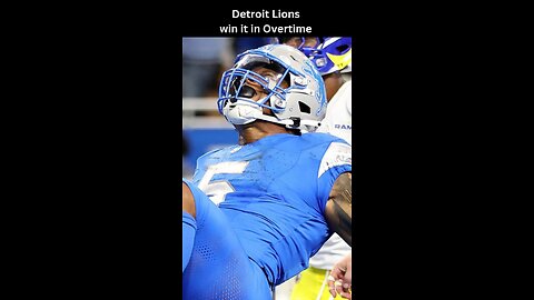 NFL HIGHLIGHTS 🚨 LIONS WIN IN OVERTIME | WEEK 1 #shortsfeed #nfl #nflfootball #shorts #detroitlions