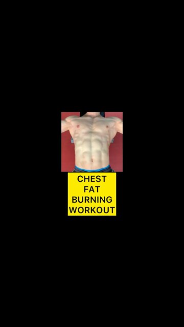 CHEST FAT BURNING WORKOUT #shorts