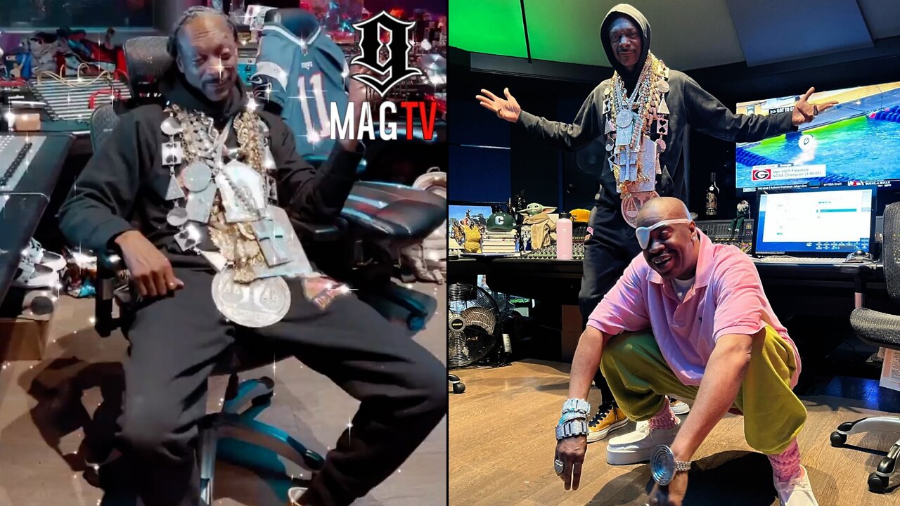 Slick Rick Lets Snoop Dogg Wear His TRUCK Jewelry Collection! 💎