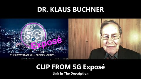 Dr Klaus Buchner - Clip From 5G Exposé (October 2023)