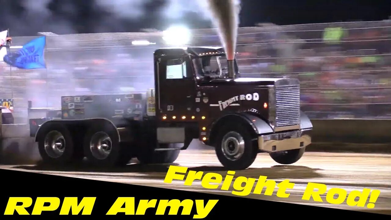 16 Year Old Pro Stock Semi Truck Pull Freight Rod