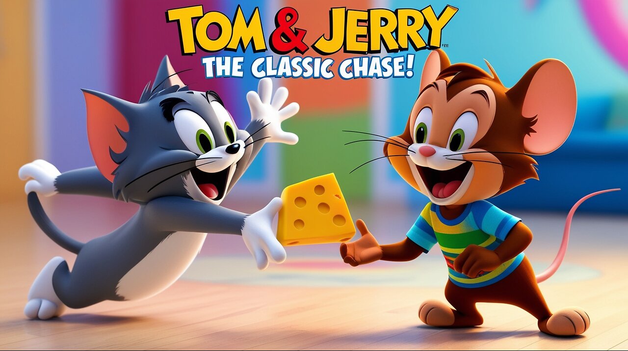 Tom & Jerry: The Classic Cat and Mouse Chase! | Fun Cartoon for Kids #tom #jerry #tomandjerry