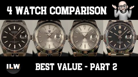 Comparing 4 Homages to the Rolex Datejust - Part 2