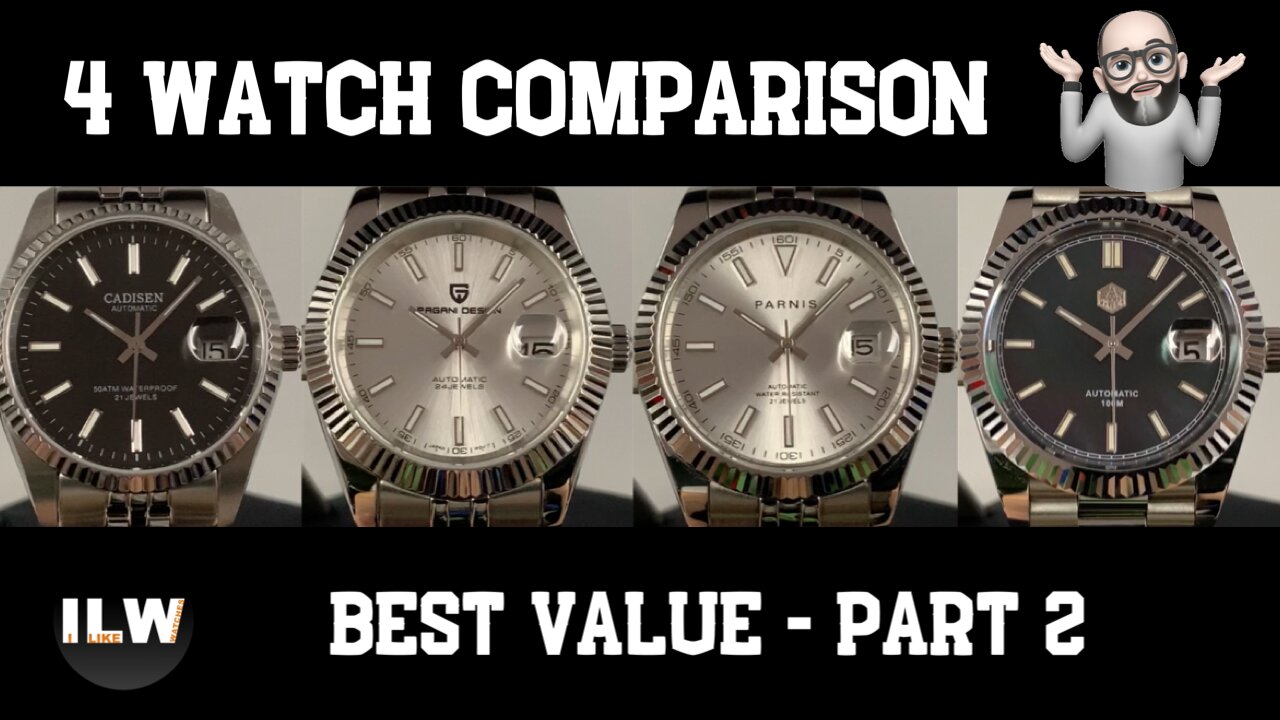 Comparing 4 Homages to the Rolex Datejust - Part 2